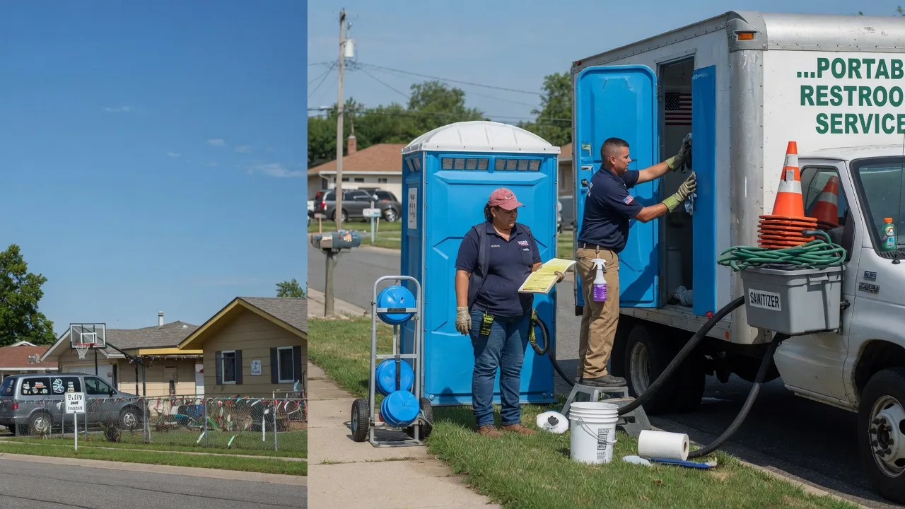 Portable Toilet Rental in Ewing, MO near me